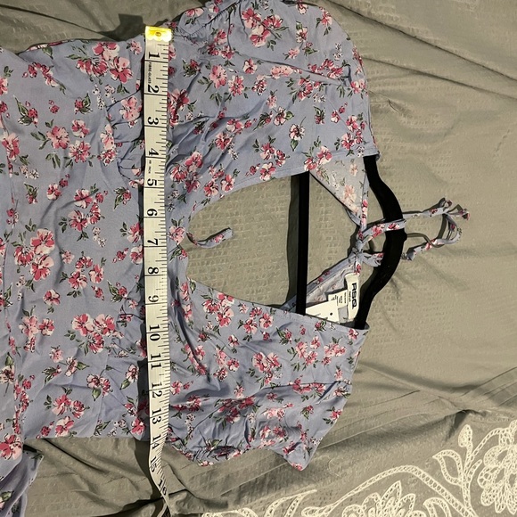 💗GET 20% OFF💗 NWT Tilly’s RSQ Open Floral Open Back Mini Dress - Picture 6 of 7